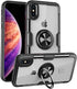 Design for iPhone XR Case Thin,iPhone XR Cases Clear iPhone XR Case Transparent,iPhone XR Case Stand Magnetic Ring Shockproof Silicone Hard Back C...