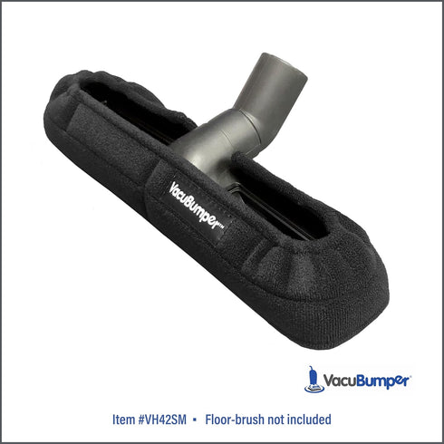 Bumper Guard for Vacuum Floor Brush - Available in 2 Sizes - Measure Your Floor Brush - Size Small fits Front Width: 11" to 14" (Item #VH42SM)...