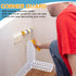 24 Pcs 3 Way Corners for Drywall Drywall Corner Bead Anti Crack Reinforced Corner Bead for Inside Outside Wall Crack Repair Tool...