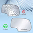 BDFHYK 12477844 Passenger Side Mirror Glass Compatible with Chevy Silverado Suburban Tahoe GMC Sierra Yukon 1500 Cadillac Escalade, Side View Conv...