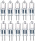 10x G4 12V 5W Light Bulb Replacement JC 2 Pin Base Halogen Kitchen Table Pendant Lamp 12 Volt 5W Warm White Landscape Desk Lighting...