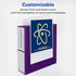Avery Heavy-Duty View 3 Ring Binder, 1.5" One Touch EZD Rings, 1 Purple Binder (79774)...