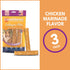 Pet Factory CareChewz Collagen +Plus 9" Rovers Dog Chew Treats - Chicken Flavor, 3 Count/1 Pack...