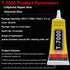 T-7000 Multi-Function Craft Glue with Precision Tips Dotting Pens, T7000 Super Adhesive Glues Liquid Fusion Glue for Jewelry Making,Metal Stone Na...
