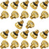 Brass Misting Nozzles for Garden Cooling System 0.03" (0.8 mm) 10/24 UNC (22 PCS) (0.03'')...