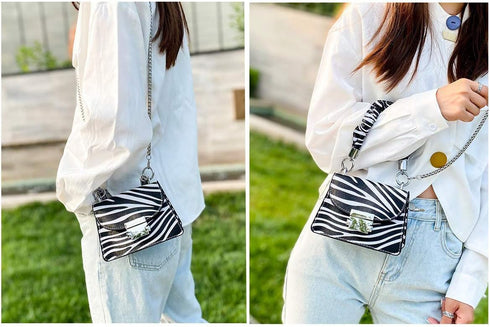 Women Cow Print Shoulder Bag Small Clutch Evening Purse Crossbody Handbag Satchel Bag Mini Purse...