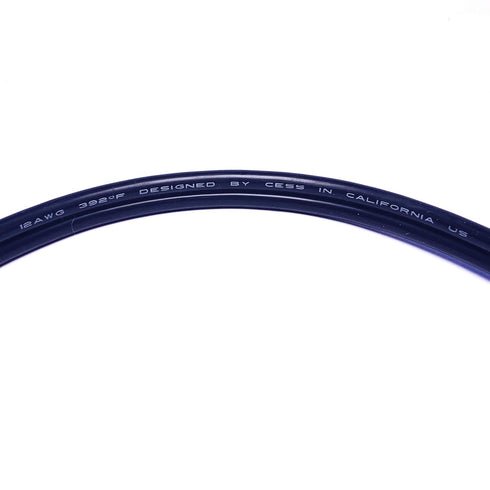 CESS-037-3f Banana Plug Male to Male Speaker Cable 12 Gauge 680 Strand Count Silicone Soft Wire, 2 Cables (3 FEET)...