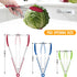 Hotec Premium Stainless Steel Locking Kitchen Tongs with Silicon Tips, Set of 3-7", 9" and 12" multicolor...