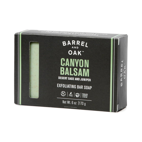 Gentlemen's Hardware Exfoliating Bar Soap - CANYON BALSAM 6oz...
