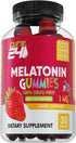 Kids Melatonin Gummy, Effective 1MG Sleep Gummies Supplement for Children 3+, Drug-Free, Natural Fruity Strawberry Flavor, Made in USA...