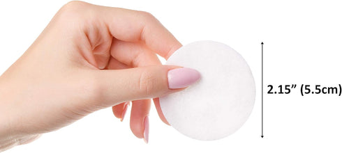 Cliganic Premium Cotton Rounds | Makeup Remover Pads, Hypoallergenic, Lint-Free | 100% Pure Cotton (6 Pack)...