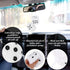 Fuzzy Plush Dice for Car Mirror 2.36” Pair of Retro Square Decoration Dice with White Dots Car Interior Hanging Ornament Decoration(White)...