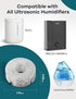 WELOV 10 Pack Humidifier Filters, Humidifier Tank Cleaner for Humidifiers, Vaporizers and Steamers...