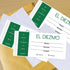 100 Pcs Spanish Church Offering Envelopes 6x3 Inch Spanish Offering Envelope Tithe Envelopes for Church Tithe Donation...