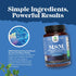 Pure MSM Supplement Tablets Joint Support for Increased Flexibility with Youthful Collagen Boosting Pills and Antioxidant Supplement for Men and W...
