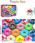 500 Pieces Jigsaw Puzzles Donuts for Adults and Teens and Kids Family Happy Gift Idea New...