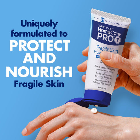 Fragile Skin Protective Ointment Hospital Grade Healing Ointment, Barrier Cream & Skin Protectant w/Calendula for Treatment of Eczema, Psoriasis, ...