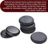 Pino Products Hot Massage Stones - 6 Large Essential Black Basalt Stones - Massage Therapy, Relaxation Basalt Stones - Rock Stone Massage Kit Warm...