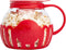 Ecolution Patented Micro-Pop Microwave Popcorn Popper with Temperature Safe Glass, 3-in-1 Lid Measures Kernels and Melts Butter, Made Without BPA,...