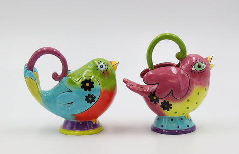Flights of Fancy Sugar and Creamer Set, 4-3/8-Inch, 5-Inch...