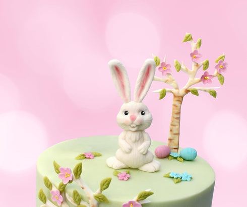 Katy Sue Easter Bunny Silicone Mold for Easter Cake Decorating & Craft. An Easter Bunny Animal Mold. Use with Fondant, Sugar Paste, Chocolate, & A...