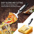 MSY BIGSUNNY Cheese Slicer, Heavy Duty Stainless Steel Cheese Plane Slicer Cheese Cutter with Non-slip Handle...