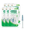 GUM Proxabrush Go-Betweens Refills - Tight - Compatible with GUM Permanent Handle -Reusable Interdental Brushes for Tight Teeth - Soft Bristled De...