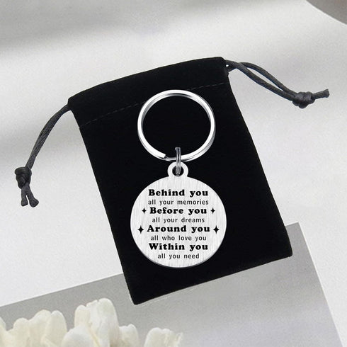 Alotozo Norse Viking Keychain for Men Women - Compass, Tree of Life, Wolf, Odin, Ravens Mythology Gift for Birthday Christmas...