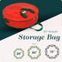 Handy Laundry, Christmas Wreath Storage Bag - Durable, Tarp Material, Zipper, Sturdy Carry Handles, Pest Protection - Ideal Home, Garage Organizat...