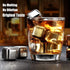 DERGUAM 8 Packs Fast-cooling 304 Stainless Steel Ice Cubes Whiskey Stones Whiskey Rocks With Wine Opener, Nonslip Ice Tong & Freezer Storage Tray ...