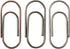 Advantus Metal Mini Paper Clips by Tim Holtz Idea-ology, 48 per Pack, 5/8 Inch, Antique Finishes, TH92791...