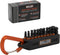 Ball End Hex Bit Set - Railer 1 Inch Impact Driver 20pc Hex Bit Set With A Bit Holder & Carabiner. Premium S2 Steel, Ideal For Furniture Screws...