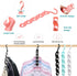 Closet Organizers and Storage,Upgraded Organization and Storage Clothes Hanger,12 Pack College Dorm Room Essentials,Sturdy Closet Organizer Home E...