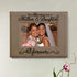 KATE POSH The Love Between a Mother & Daughter is Forever Engraved Leather Picture Frame, Mother of The Bride, First Mother's Day, Mommy & Me (5x7...