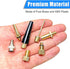 Bike Inflate Valve Adapter Set, Convert Presta to Schrader, Schrader to Presta, Presta to Presta, Tire Valve Extension fit DV SV AV FV Valves (7 P...