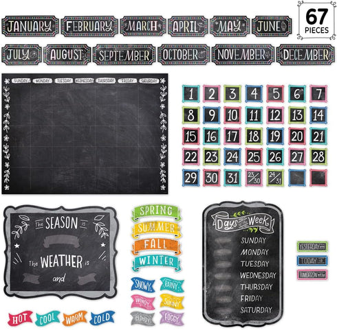 CTP Chalk It Up! Calendar Set Bulletin Board (Creative Teaching Press 10873)...