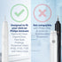 toothbrush heads active charcoal hard compatible with Philips Sonicare toothbrush heads - replacement heads for natural cleaning - Hard brush head...