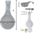 Reston Lloyd Kitchen Counter Utensil Spoon Rest, Ladles, Spaghetti Forks, & Spatulas, Durable BPA-Free Plastic – Dishwasher Safe, Décor, Space Sav...