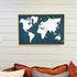 World Map Stencils for Painting on Wood, Texas Stencils for Crafts Reusable Wood Burning Drawing Art Paint Stencils and Patterns for Wall Cake Coo...