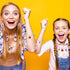 HSWE 263 PCS Charm Bracelet Making Kit,Colorful Gummy Candy Bear Milk Tea Lollipop Flower Pendant Charms Cute Funny Mushroom Earring Necklace DIY ...