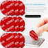PKYAA 9 Pack Sticky Adhesive Compatible with Socket Base, Double-Sided Replacement Tape for Collapsible Grip & Stand Back - 9pcs 1.4 inches(35mm) ...