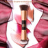 Face Foundation Brush, 2in1 Double Ended Makeup Brushes, Blush Brush, Loose Powder Brush for Blending Liquid Powder, Concealer Cream Cosmetics Mak...
