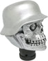 Gear Shift Knob Skull Head Hat Style Automatic Shift Knob for 3 Adapter for Car Truck SUV Silver...