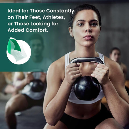 Welnove Heel Cups for Heel Pain, Heavy Duty Gel Heel Cup Cushion for Anti-Shock, Plantar Fasciitis, Heel Pain Relief, Achilles Tendonitis, Heel Sp...