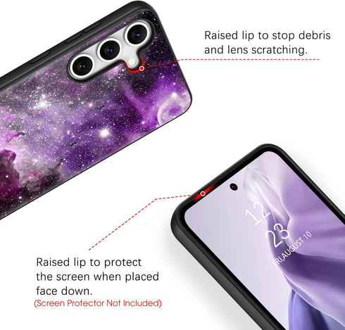 BENTOBEN for Samsung Galaxy S24 Case, Glow in The Dark, Slim Fit Soft Flexible TPU Bumper Shockproof Anti Scratch Protective Phone Cover for Galax...