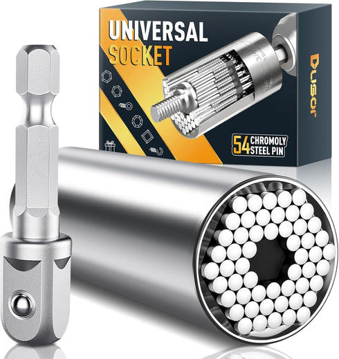 Dusor Gifts for Dad, Super Universal Socket, Cool Gadgets Tools for Men, Father's Day Gifts from Daughter, Wife, Son, Birthday Gifts for Men, Mens...