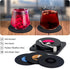 Valdivia Funny Retro Vinyl Record Coasters with Player, 6 Pcs Music Coasters for Drinks, Bars, Party, Birthday Gifts for Music Lovers, Home Decor ...
