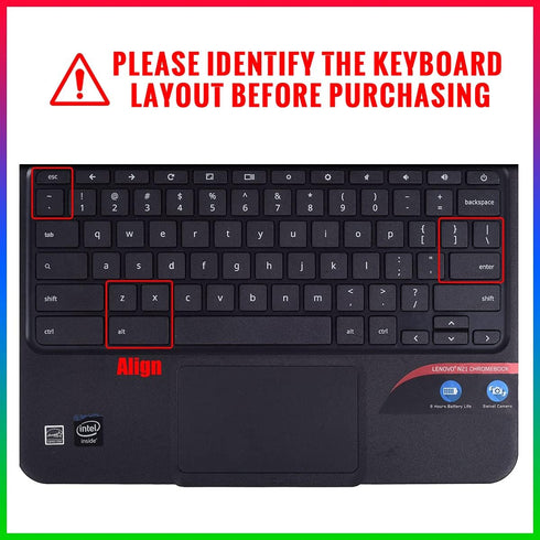 Silicon Keyboard Cover for Lenovo Chromebook C330 11.6" 2019/2018/Flex 11 /N20 N21 N22 N23 100e 300e 500e 11.6"/N42 N42-20 14 inch,Skin,Bohemian P...