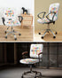 Office Chair Cover Happy Birthday to You Birthday Party Decoration Split Protective Stretch Elastic Universal Cover for Desk Task Chair,Computer R...