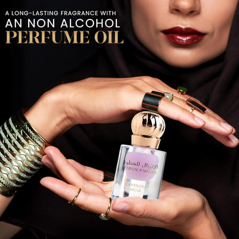 Musk Tahara Collection - Luxury Perfume From Dubai - Long Lasting Pure Concentrated Perfume Oil Fragrance Alcohol Free French Lavender, White Musk...